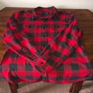 American Eagle Buffalo Check Flannel Shirt